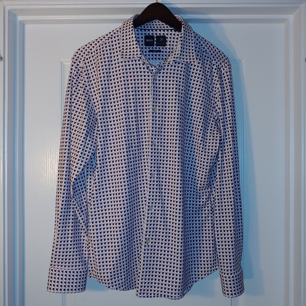Hugo Boss Slim Fit Men's Long Sleeve Shirt